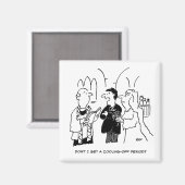 Bräutigam will eine Bedenkzeit Magnet (Vorderseite/Rückseite)