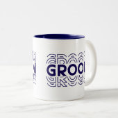 Bräutigam Zweifarbige Tasse (VorderseiteRechts)