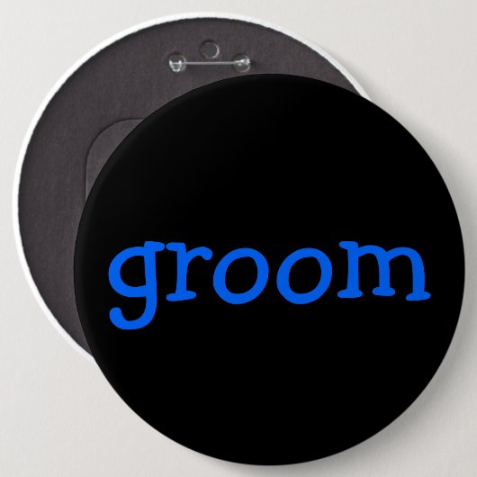 Bräutigamknopf Button (Vorne & Hinten)