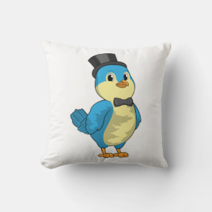 Bräutigamvogel mit Band Kissen