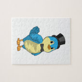 Bräutigamvogel mit Band Puzzle (Horizontal)