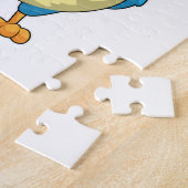 Bräutigamvogel mit Band Puzzle (Seite)