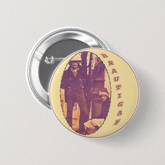 Brautigan Button (Vorne & Hinten)