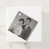 Brautjubiläum Foto modern Geschenkanhänger (Beispiel)