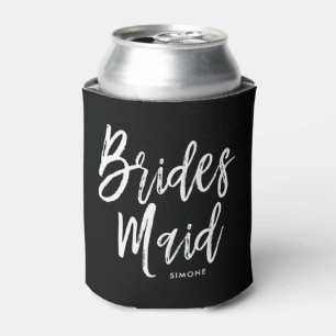 Brautjungern Skriptstil Custom Wedding Dosenkühler