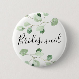Brautjungfer aus Eukalyptus Button