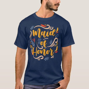 Brautjungfer Braut Hochzeitsfeier Junggesellinnena T-Shirt