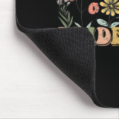 Brautjungfer Braut Ich Heirate Crew Wildblumen Jun Mousepad (Ecke)