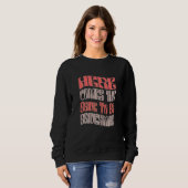 Brautjungfer Braut Wird Sein Passende Junggesellin Sweatshirt (Vorne ganz)
