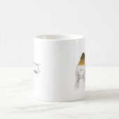 Brautjungfer? Brünettes Brötchen-Mädchen Tasse (Mittel)
