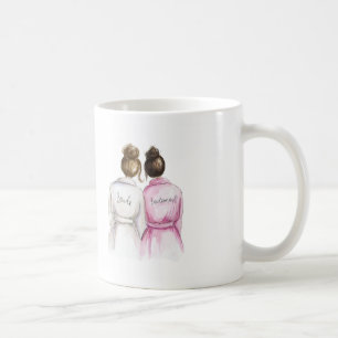Brautjungfer? Brünettes Kaffeetasse