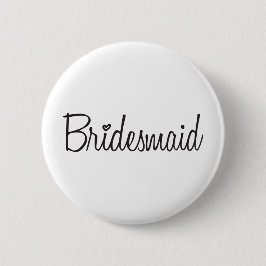 Brautjungfer Button