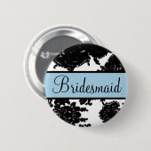 Brautjungfer Button (Vorne & Hinten)