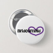 Brautjungfer Button (Vorne & Hinten)