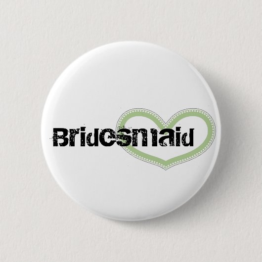Brautjungfer Button (Vorderseite)