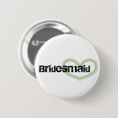 Brautjungfer Button (Vorne & Hinten)