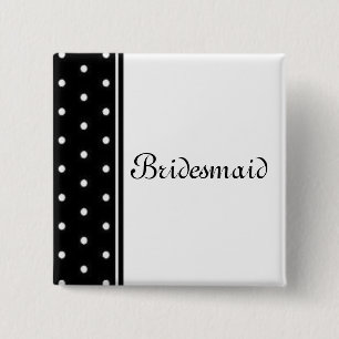 Brautjungfer Button
