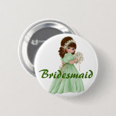 Brautjungfer Button (Vorne & Hinten)