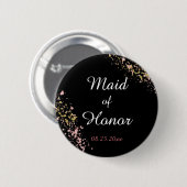 Brautjungfer Button (Vorne & Hinten)