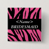 Brautjungfer Button (Vorderseite)