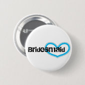 Brautjungfer Button (Vorne & Hinten)
