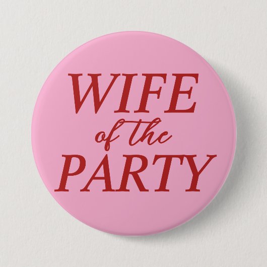 Brautjungfer Button für die Braut (Vorderseite)