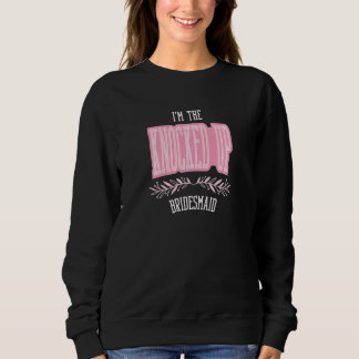 Brautjungfer Damen Schwanger Passende Hen Party Sweatshirt