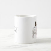 Brautjungfer? Dunkles Kaffeetasse (Mittel)