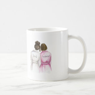 Brautjungfer? Dunkles Kaffeetasse