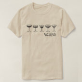 Brautjungfer Espresso Martini Junggesellinnenabsch T-Shirt (Design vorne)