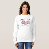 Brautjungfer-Farm-Patch-Herbst-Cute Sweatshirt (Vorne ganz)