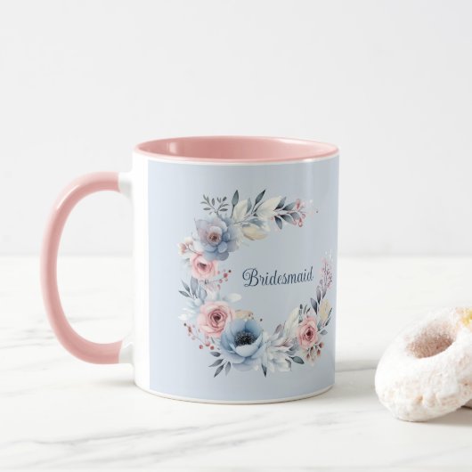 Brautjungfer Geschenk Tasse (Mit Donut)