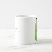 Brautjungfer Geschenk-Tasse Kaffeetasse (Mittel)