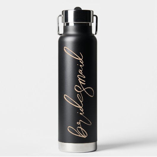 Brautjungfer-Geschenk Trinkflasche (Vorderseite)
