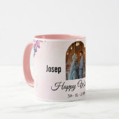 Brautjungfer-Geschenke Kaffeetasse (Vorderseite Links)
