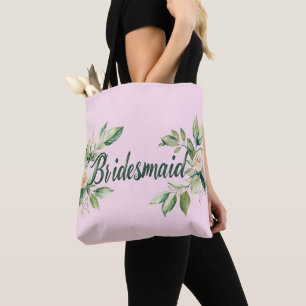 Brautjungfer Grüne Blattgarten-Deko  Tasche