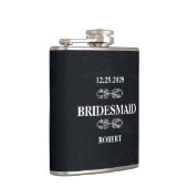 Brautjungfer Hochzeit Flachmann (Rechts)