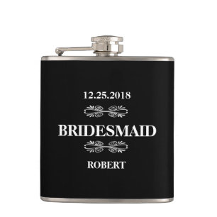 Brautjungfer Hochzeit Flachmann