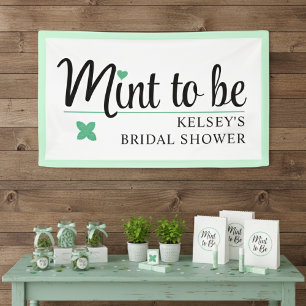 Brautjungfer Hochzeit: Mint to Be Banner