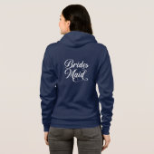 Brautjungfer Hoodie (Schwarz voll)