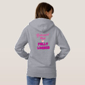 Brautjungfer Hoodie (Schwarz voll)