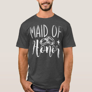 Brautjungfer Junggesellinnenabschied Hochzeit Frau T-Shirt