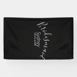 Brautjungfer Junggesellinnenabschied Name modern  Banner