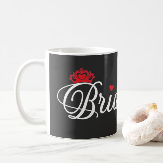 Brautjungfer Knopf Kaffeetasse (Mit Donut)