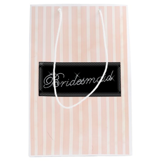 Brautjungfer Mittlere Geschenktüte (Vorderseite)