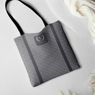 Brautjungfer-Monogramm-Name-Initial Luxus-Griechis Tasche