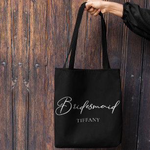 Brautjungfer Personalisiert Chic Minimalistisch Ho Tasche