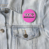 Brautjungfer Pinback Buttons (Beispiel)