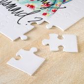 Brautjungfer? Puzzlespiel-rotes Puzzle (Seite)