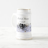 Brautjungfer Stein Bierglas (Vorderseite Links)